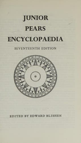 Tapa de Junior Pears encyclopaedia