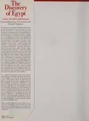 Tapa de The discovery of Egypt