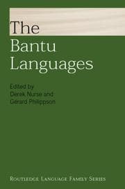 Tapa de Bantu Languages (Routledge Language Family Series, 4)