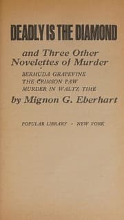 Tapa de Deadly is the Diamond and Three Other Novelettes of Murder