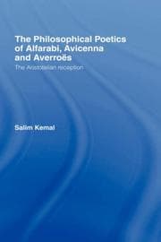 Tapa de The Philosophical Poetics of Alfarabi, Avicenna and Averroes