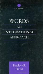 Tapa de Words - An Integrational Approach (Communication & Linguistic Theory)