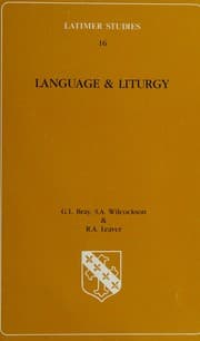 Tapa de Language & liturgy