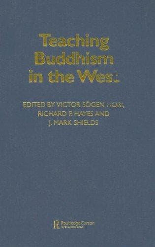 Tapa de Teaching Buddhism in the West