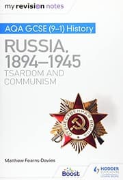 Tapa de My Revision Notes : AQA GCSE  History Russia, 1894-1945