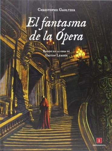 Tapa de El fantasma de la Ópera