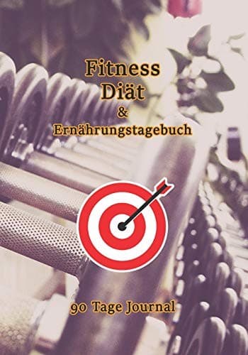 Tapa de 90 Tage Diät Fitness & Ernährungstagebuch