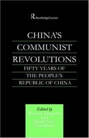 Tapa de China's Communist Revolution