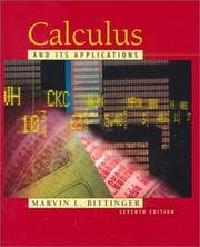 Tapa de Calculus and its applications