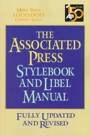 Tapa de The Associated Press Stylebook and Libel Manual