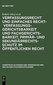 Tapa de Verfassungsrecht und einfaches Recht