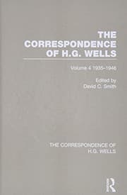 Tapa de Correspondence of H. G. Wells