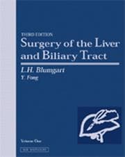 Tapa de Surgery of the Liver and Biliary Tract