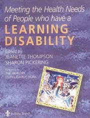 Tapa de Health Needs of People with Learning Disability