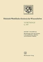 Tapa de Betrachtungen über das Gewissen in der griechischen, jüdischen und christlichen Tradition