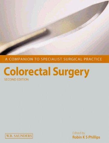 Tapa de Colorectal surgery