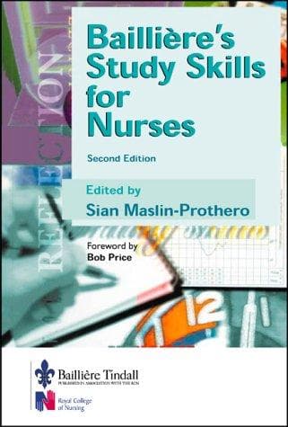 Tapa de Bailliere's Study Skills for Nurses