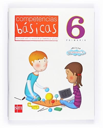Tapa de Competencias básicas. 6 Primaria