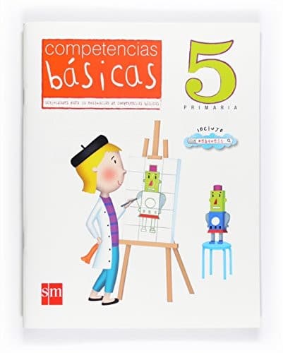 Tapa de Competencias básicas. 5 Primaria