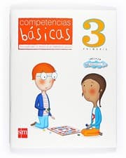 Tapa de Competencias básicas. 3 Primaria
