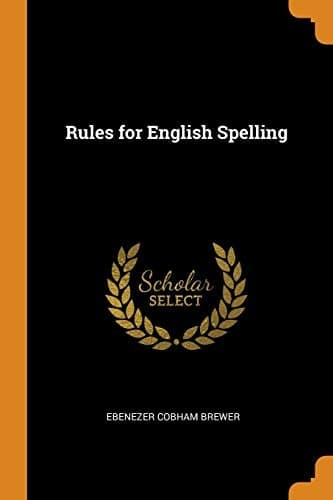 Tapa de Rules for English Spelling