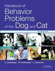 Tapa de Handbook of behavior problems of the dog and cat / G. Landsberg, W. Hunthausen, L. Ackerman