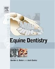 Tapa de Equine dentistry