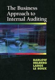 Tapa de The business approach to internal auditing