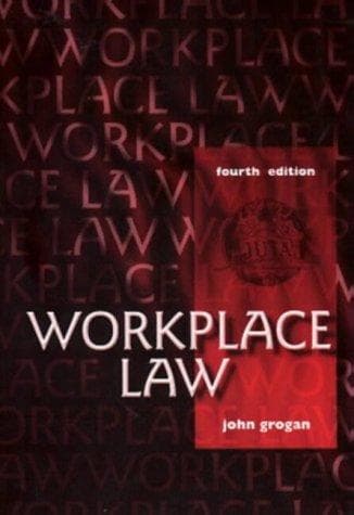 Tapa de Workplace Law