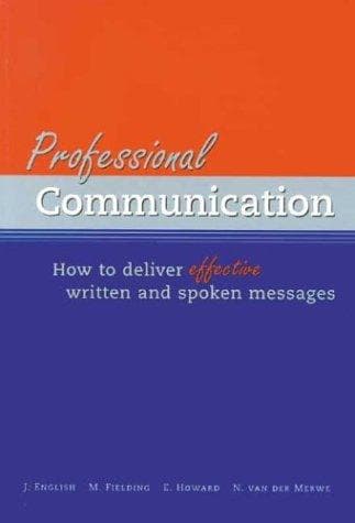 Tapa de Professional Communication