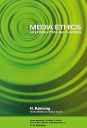 Tapa de Media ethics