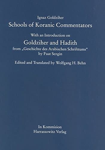 Tapa de Schools of Koranic commentators