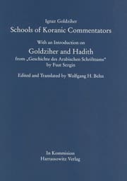 Tapa de Schools of Koranic commentators