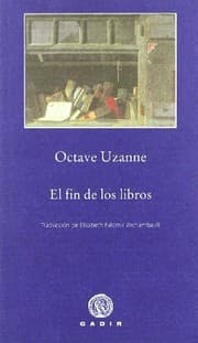 Tapa de El fin de los libros