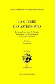 Tapa de La guerre des astronomes