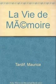 Tapa de La Vie de Memoire