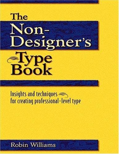 Tapa de The non-designer's type