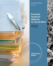 Tapa de Essential Research Methods for Social Work