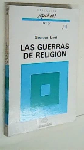 Tapa de Las guerras de religión.