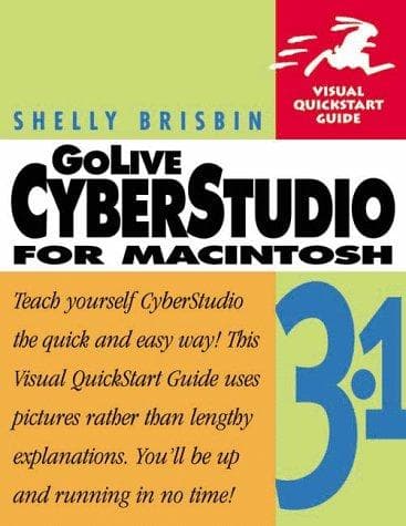 Tapa de GoLive CyberStudio 3.1 for Macintosh