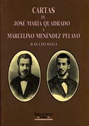Tapa de Cartas de José María Quadrado a Marcelino Menéndez Pelayo