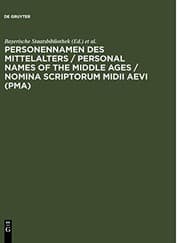 Tapa de Personennamen des Mittelalters