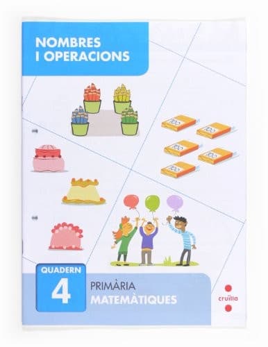 Tapa de Nombres i operacions 4. Primària