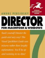 Tapa de Director 7 for Macintosh and Windows