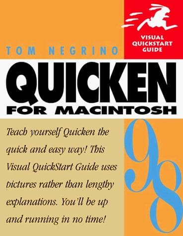 Tapa de Quicken 98 for Macintosh