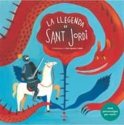 Tapa de La llegenda de Sant Jordi amb personatges per vestir