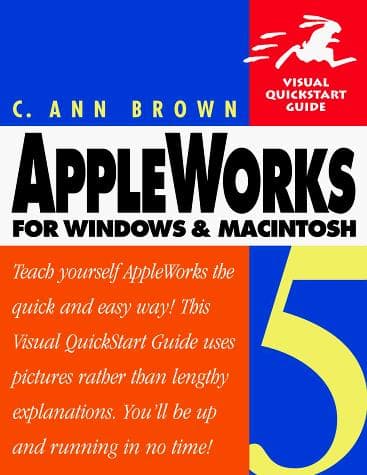 Tapa de AppleWorks 5 for Windows & Macintosh