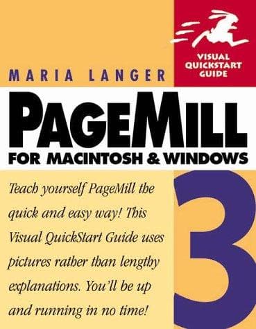 Tapa de PageMill 3 for Macintosh & Windows