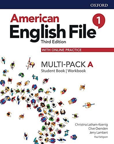 Tapa de American English File : Level 1a : Multi-Pack Pack