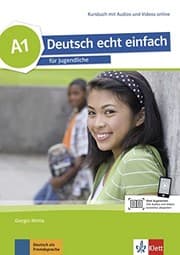 Tapa de deutsch echt einfach! a1, libro del alumno con audio online (German Edition)